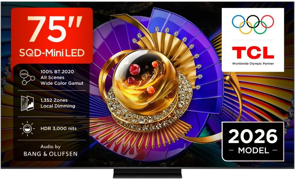 TCL Televizor 75C7L/ 4K Ultra HD/ SQD-MiniLED/ Google TV