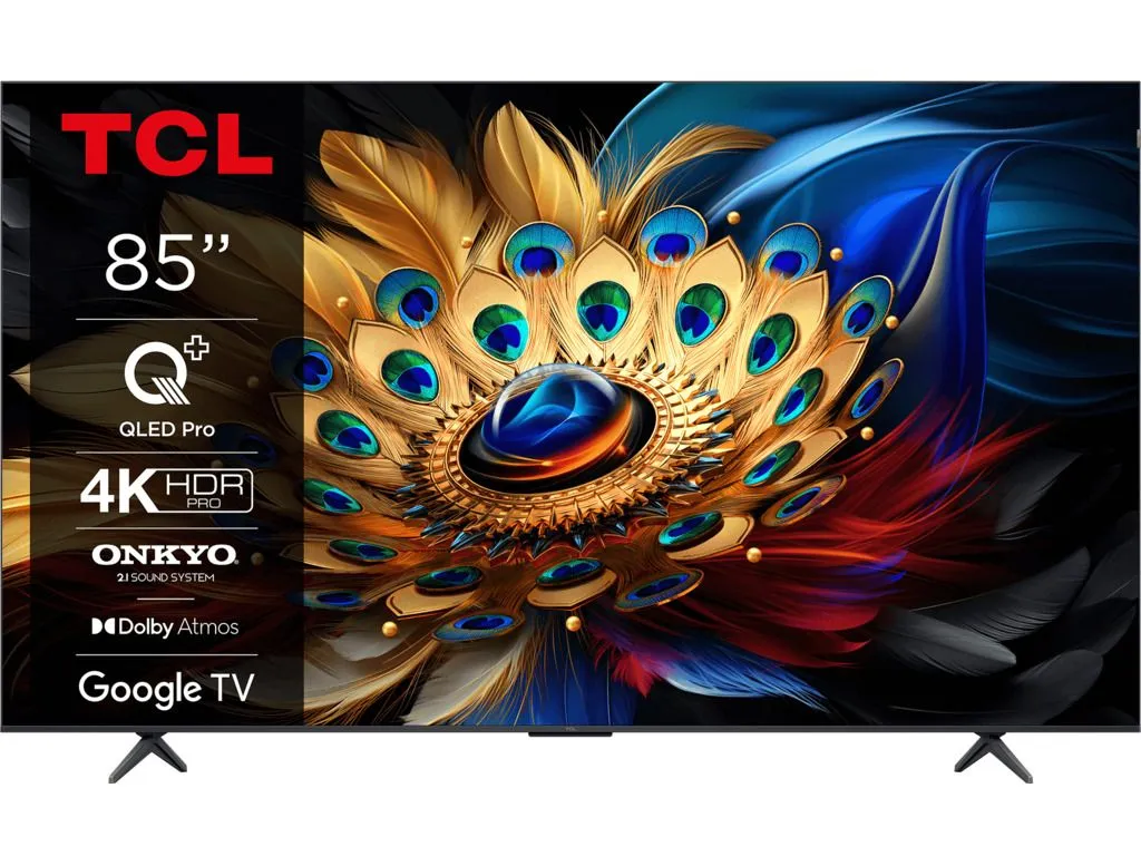 TCL Televizor 85C655, Ultra HD, Google TV Smart