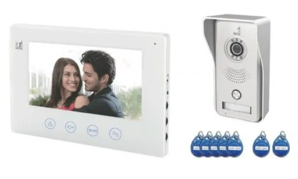 TEHTEL Video interfon, RFID citac RL-B17IID