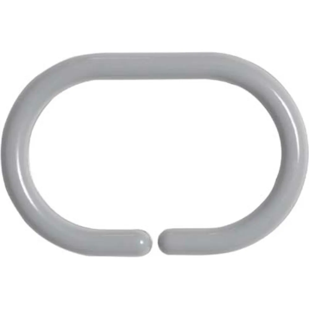 TENDANCE Alke za zavesu 12/1 4x6cm pp siva