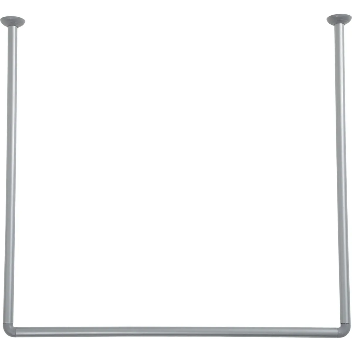 TENDANCE Držač zavese za kadu 80x80x80cm aluminijum hrom