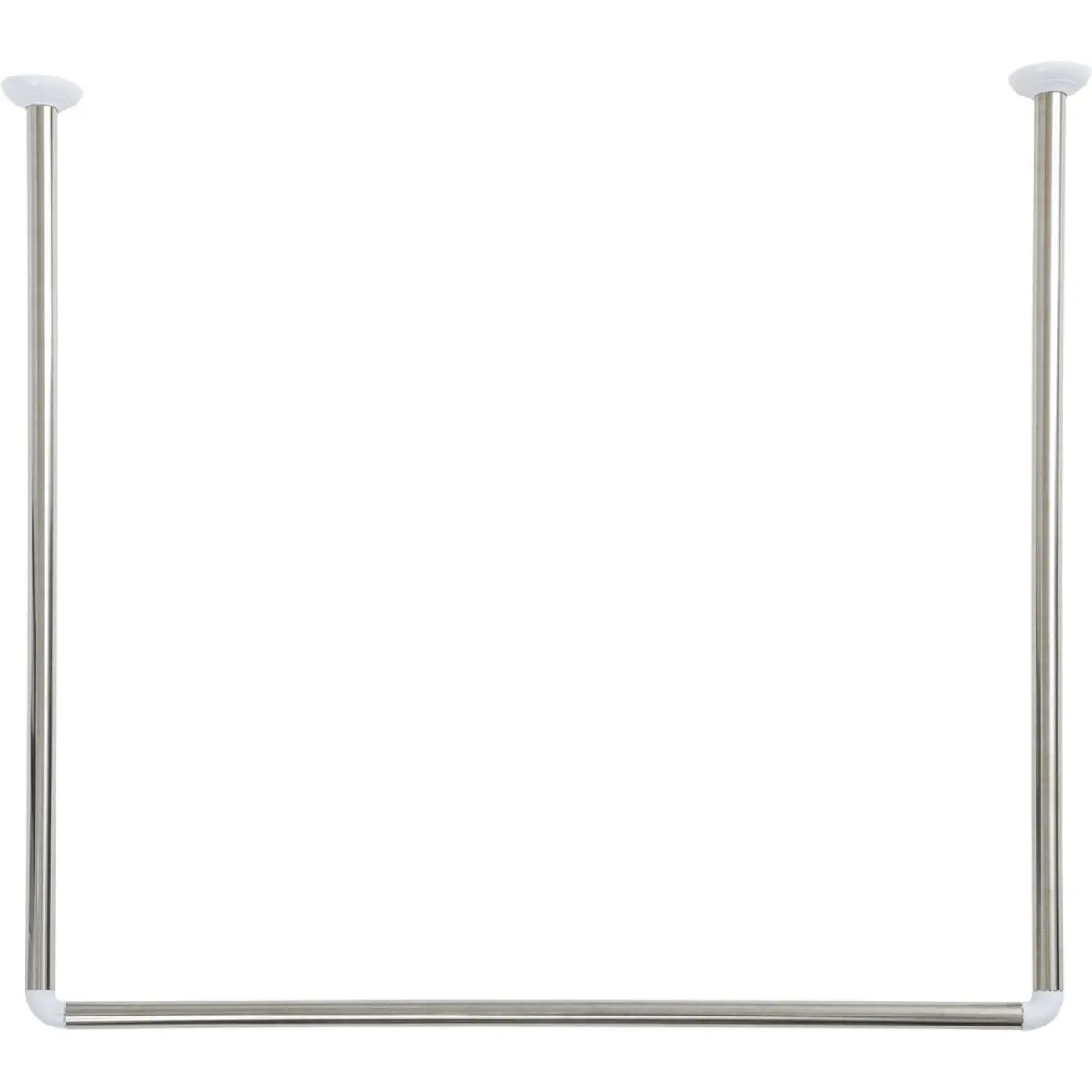 TENDANCE Držač zavese za kadu 80x80x80cm aluminijum hrom