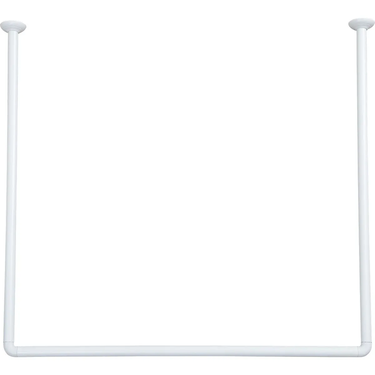 TENDANCE Držač zavese za kadu 80x80x80cm, bela