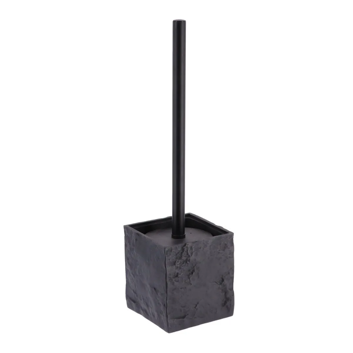 TENDANCE Četka za WC šolju sa držačem 37x10x10cm, poliresin/crna