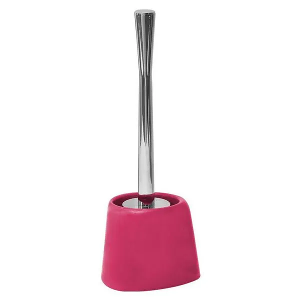 TENDANCE Konusna četka za WC šolju sa držačem 12.5x12.5x35cm, ciklama