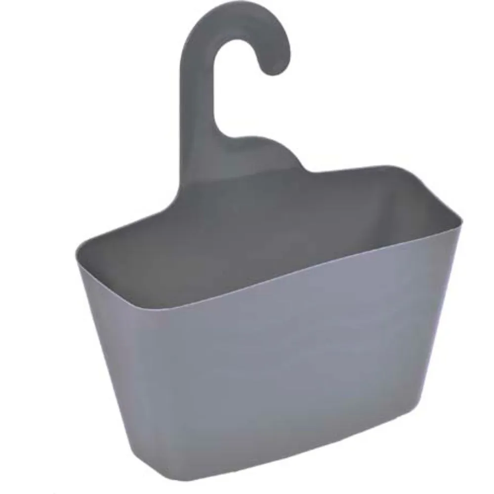 TENDANCE Korpa za šampone 23X8,5X25cm pp siva