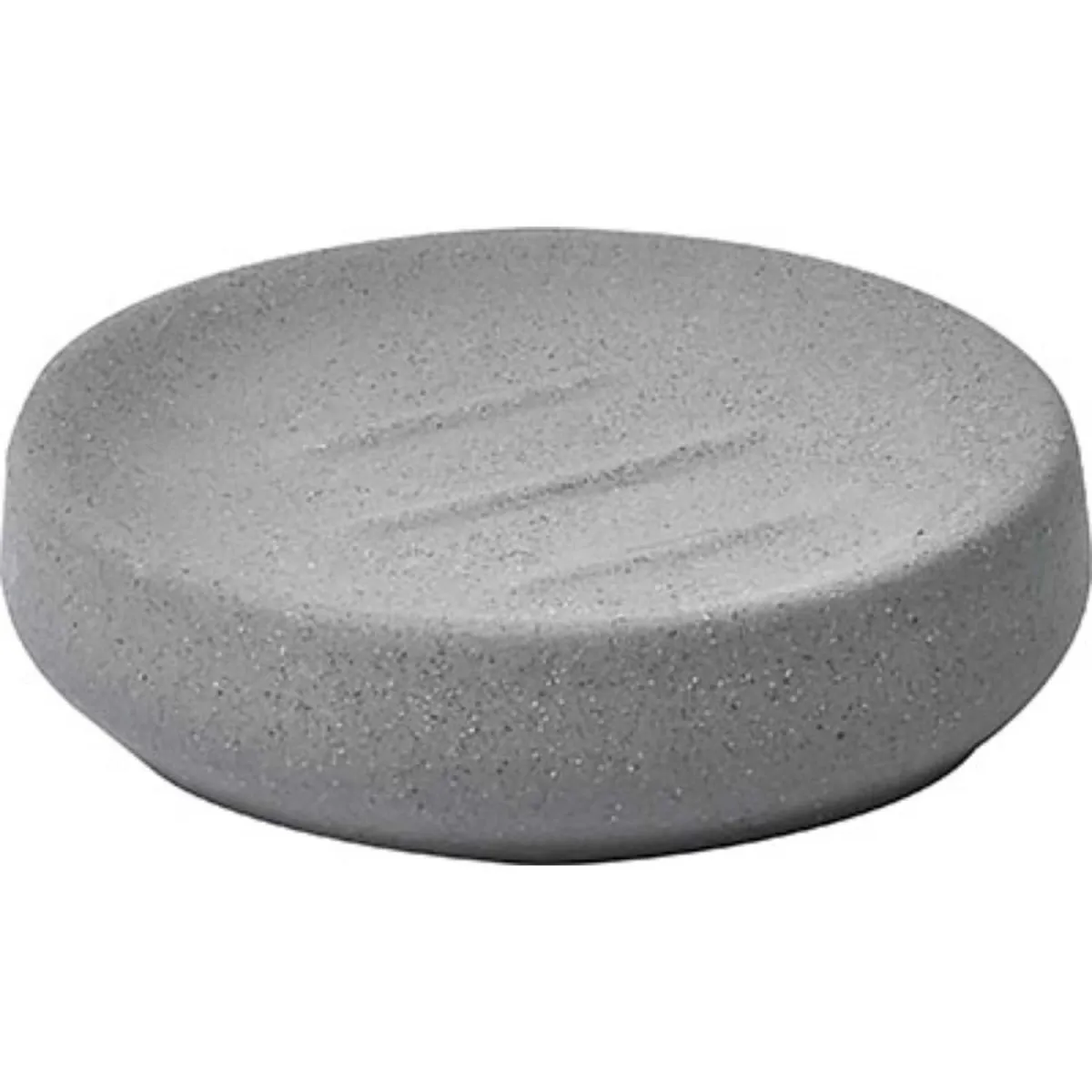 TENDANCE Posuda za sapun 2,8x10,7 cm keramika mat siva