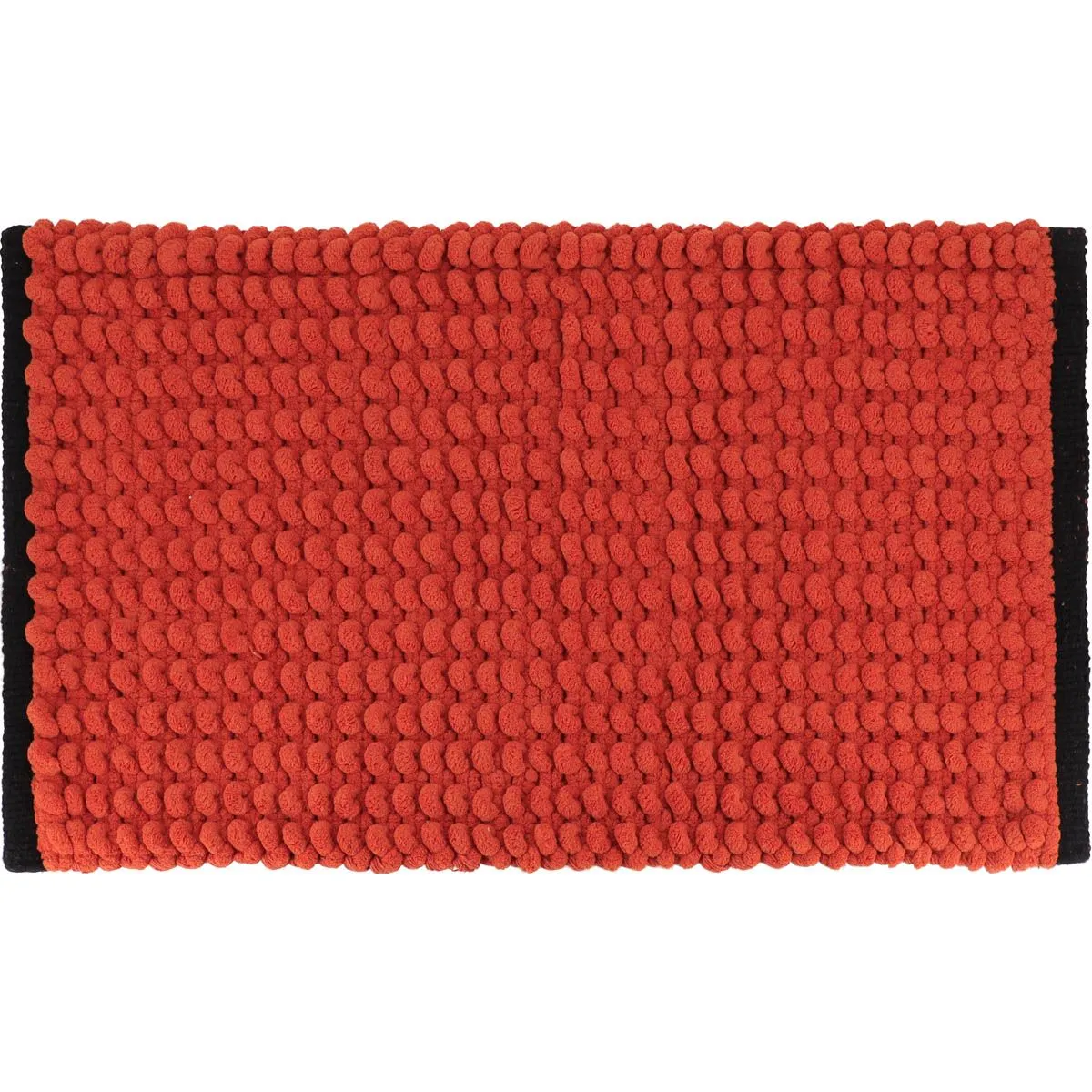 TENDANCE Prostirka za kupatilo 45x75cm, narandžasta/crna