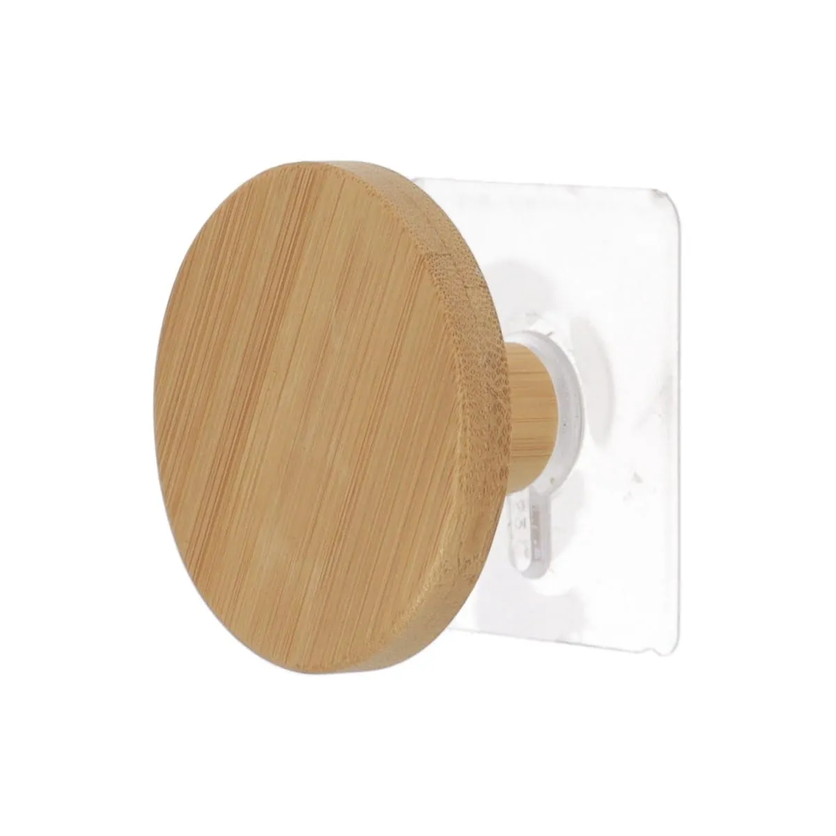 TENDANCE Samolepljiva kukica 6.5cm, bambus