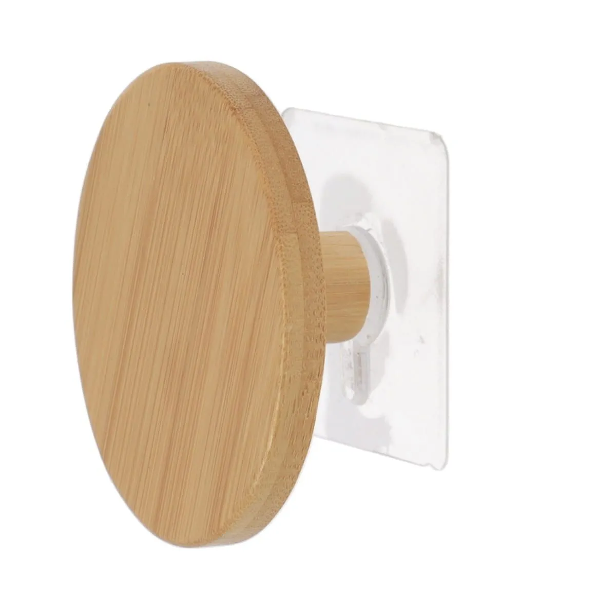 TENDANCE Samolepljiva kukica 8.5cm, bambus