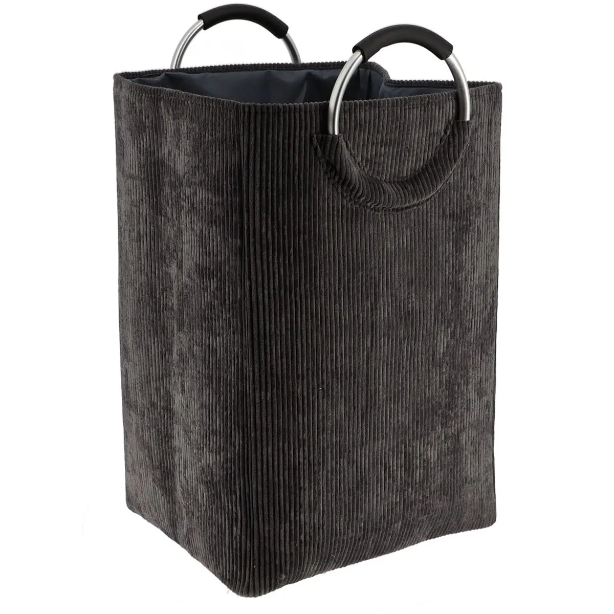 TENDANCE Sklopiva korpa za veš 55L 63x36x30cm, siva