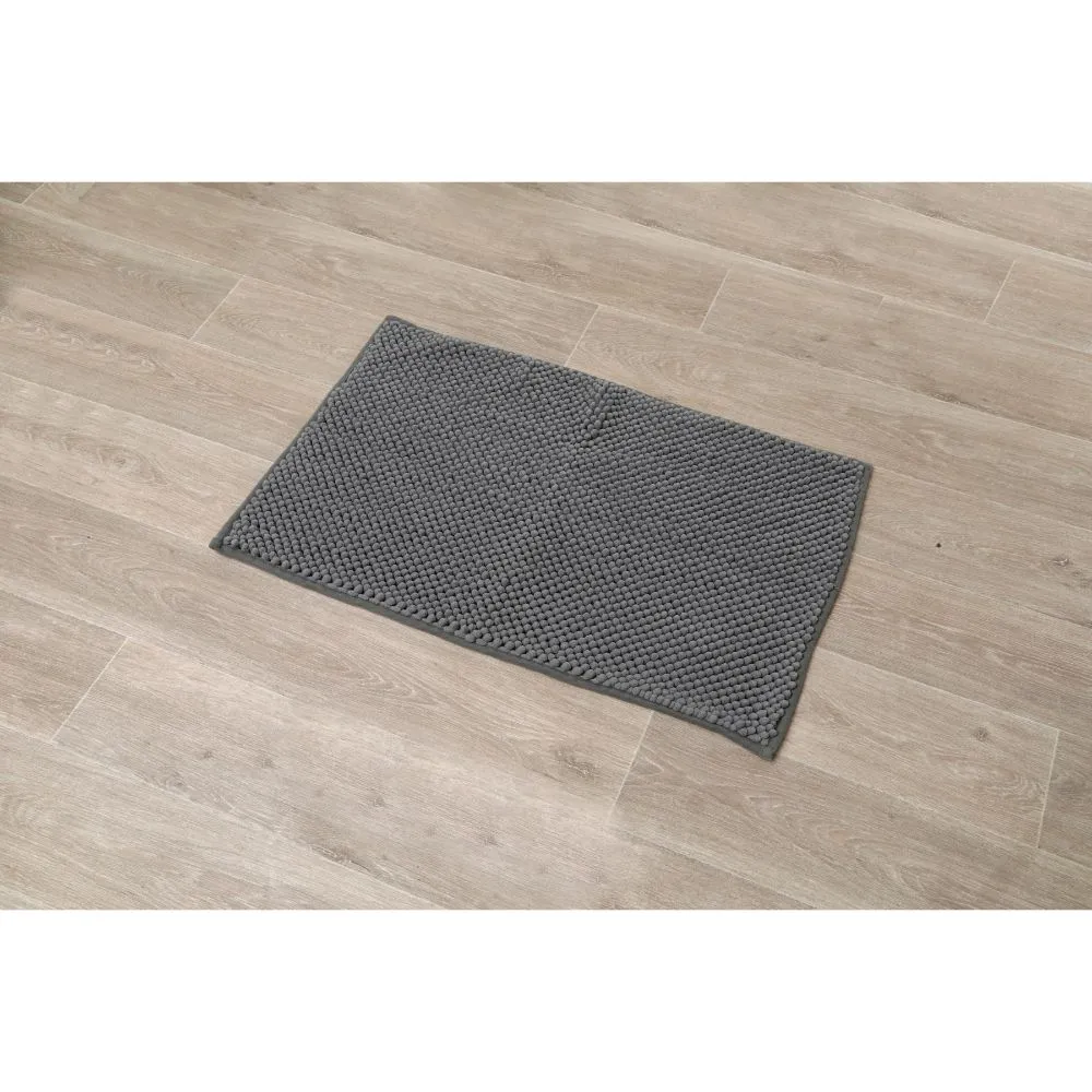 TENDANCE Tepih za kupatilo 50x80cm mikrofiber mat siva