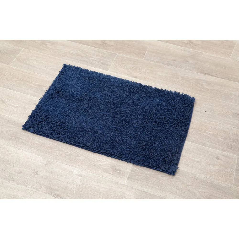 TENDANCE Tepih za kupatilo 50x80cm mikrofiber mat teget