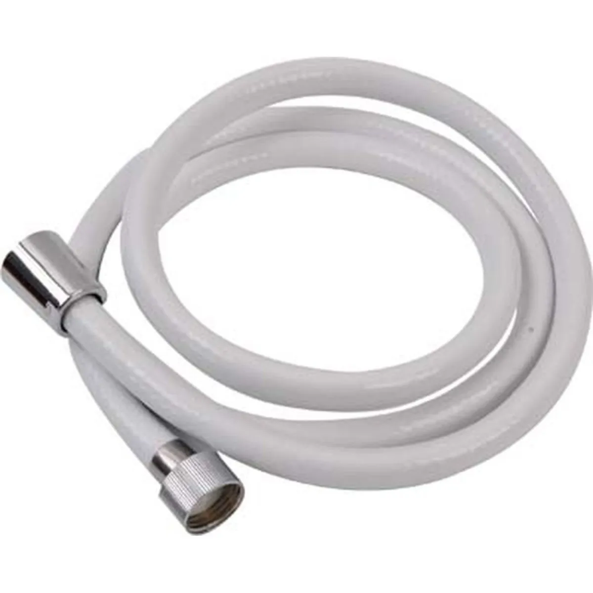 TENDANCE Tuš crevo rastegljivo 1,5m pvc belo