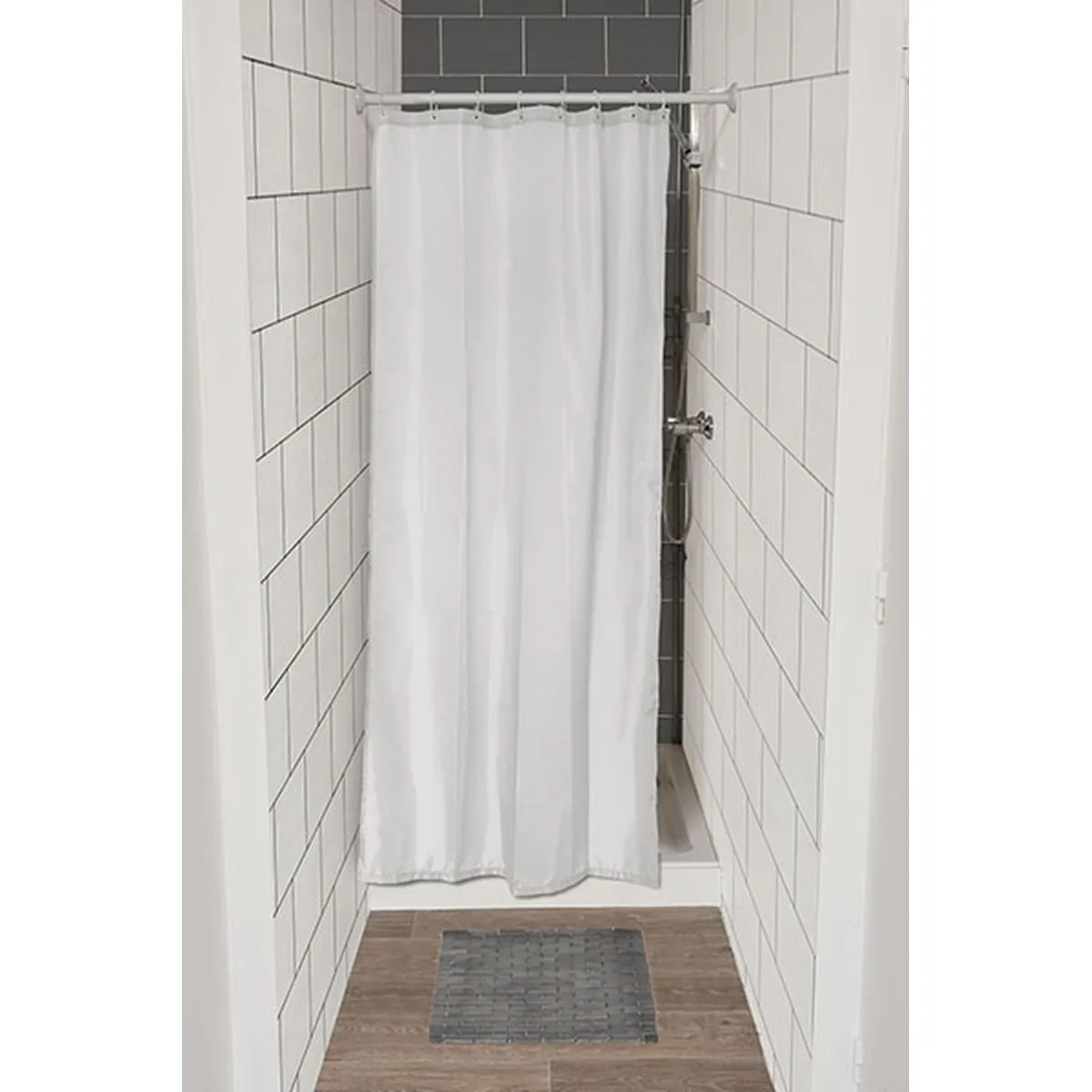TENDANCE Zavesa za kadu 120x180cm, bela