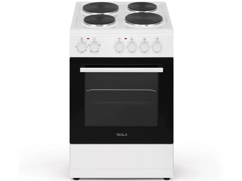 TESLA Električni šporet CS5400SW ringle/A/48L/83x50x50cm/bela