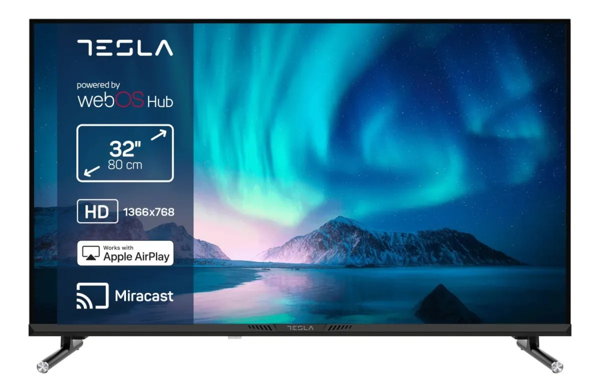 TESLA Televizor 32E645BHW, HD, WebOS Smart