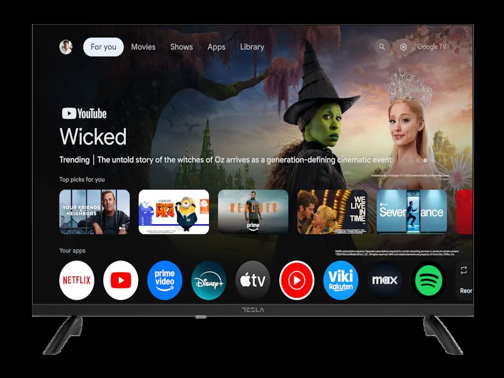 TESLA Televizor 32E655BHS/ HD/ Google TV Smart