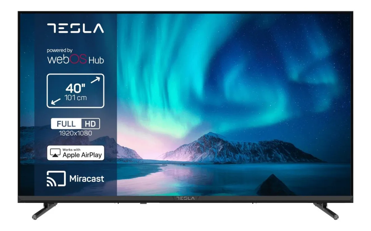 TESLA Televizor 40E645BFW, Full HD, WebOS Smart