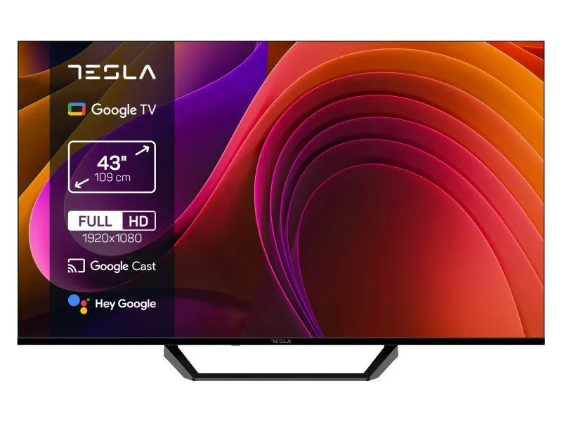 TESLA Televizor 43E655BFS/ Full HD/ Google TV Smart