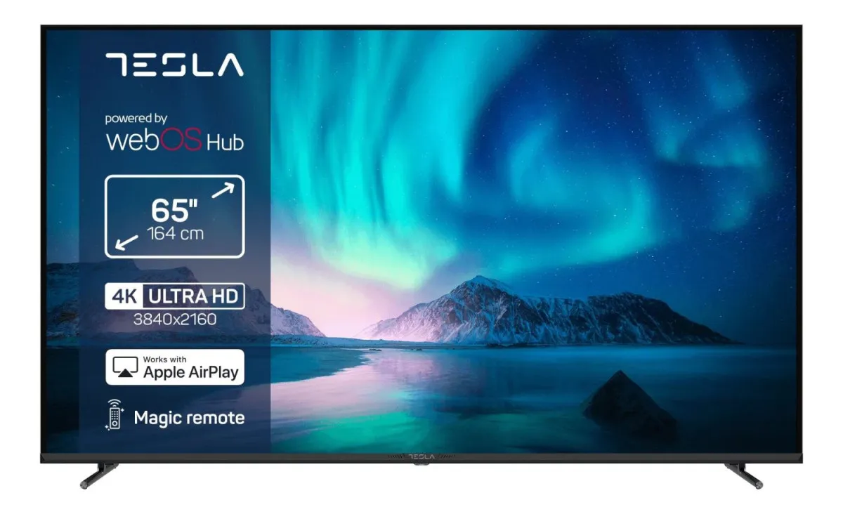TESLA Televizor 65E645BUW/ Ultra HD/ WebOS Smart