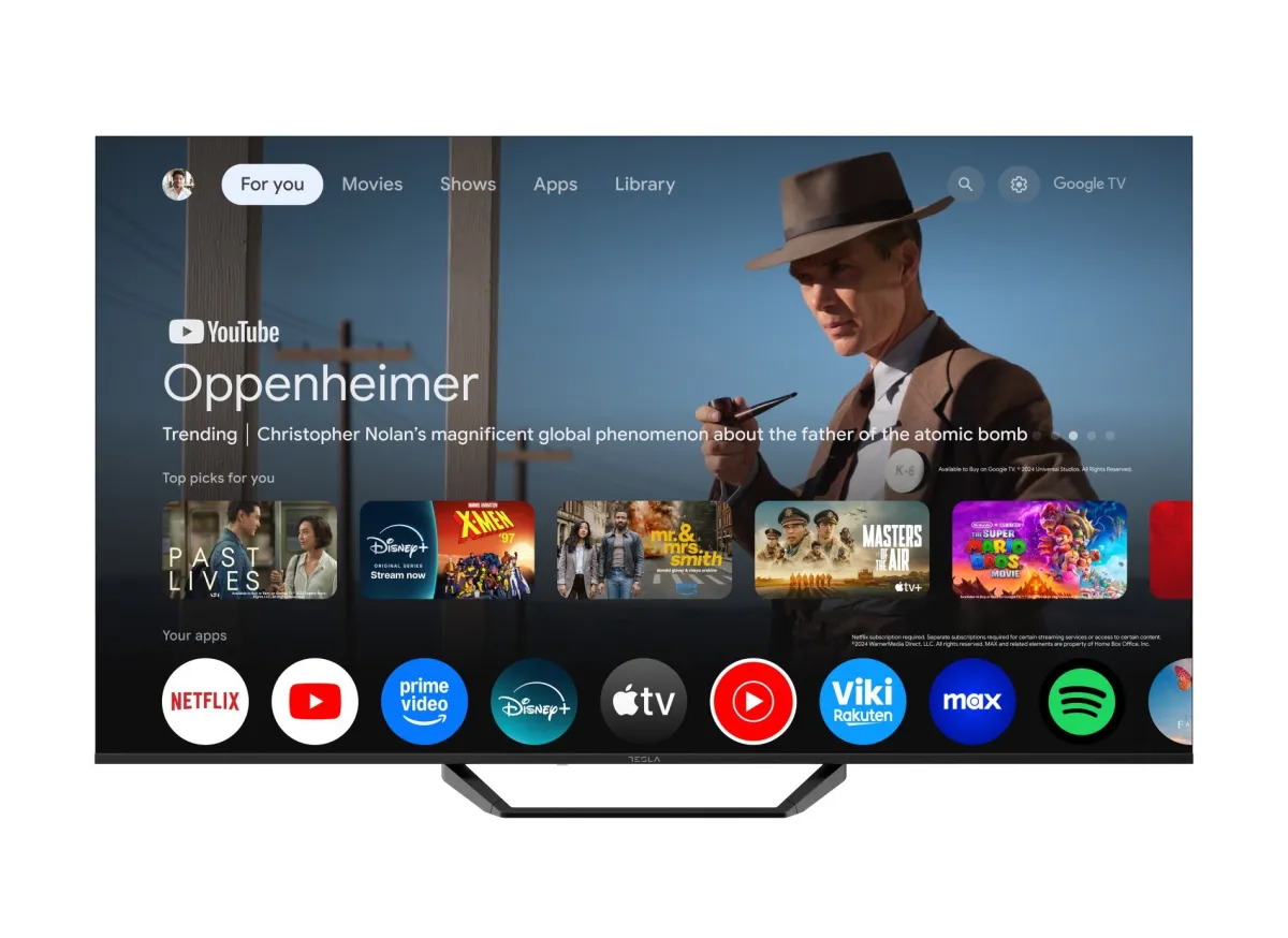 TESLA Televizor 65E655BUS/ Ultra HD/ Google TV Smart