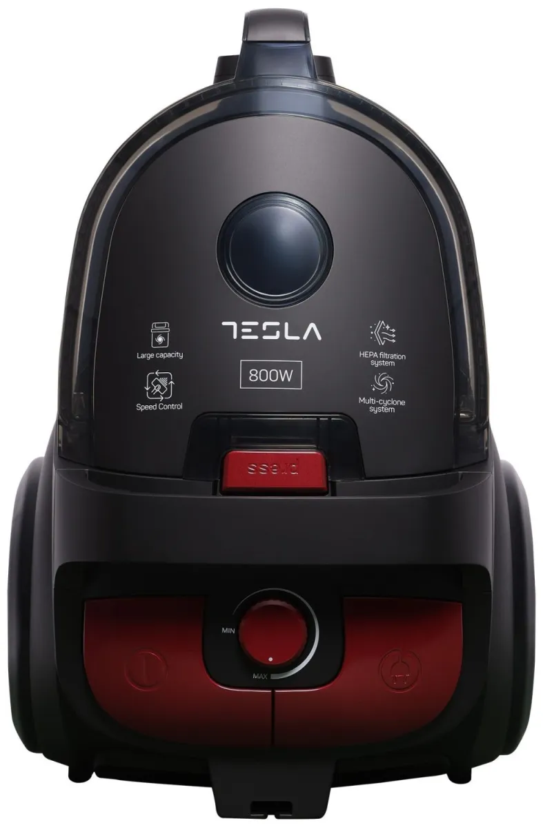 TESLA Usisivač sa posudom BGL501EU/800W/crni-crveni