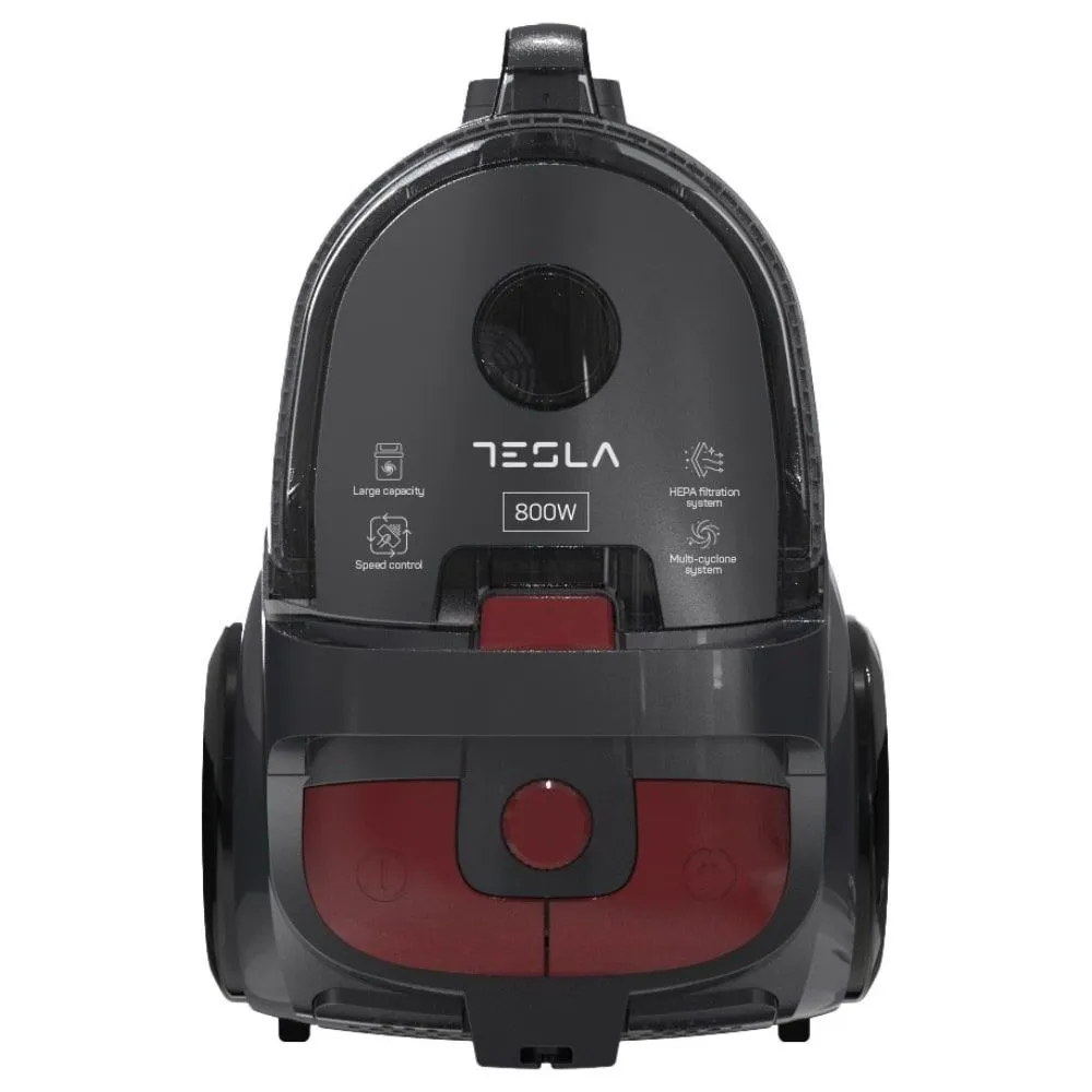 TESLA Usisivač sa posudom BGL501NE/2000W/sa posudom/crni-crveni