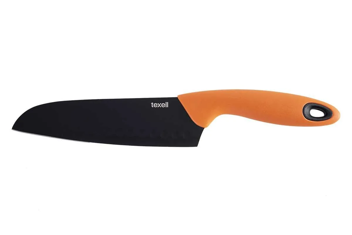 TEXELL Nož Santoku Korea Style 17 cm