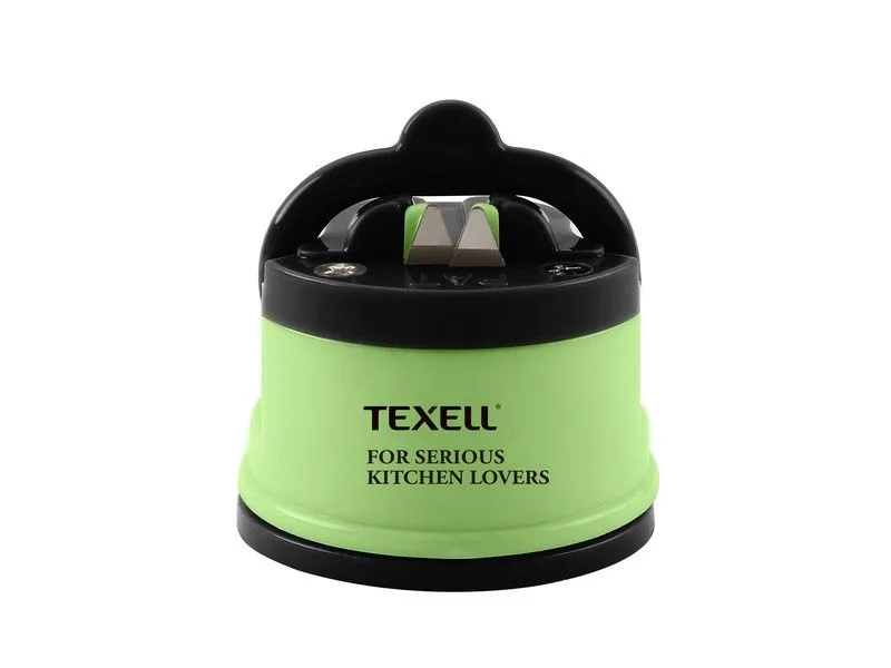 TEXELL Oštrač za noževe zeleni TKS-239