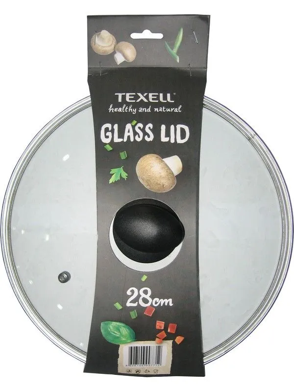 TEXELL Poklopac stakleni 28 cm