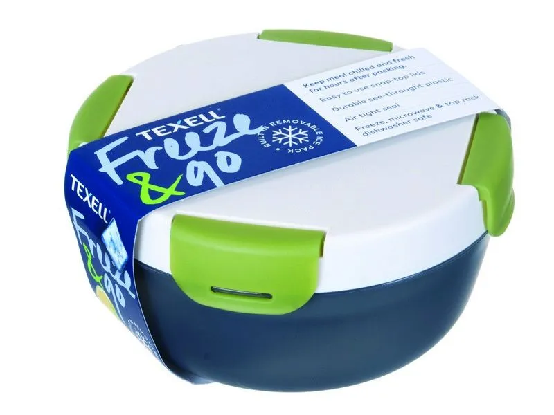 TEXELL Posuda za hranu Freeze & Go 1,2 L okrugla