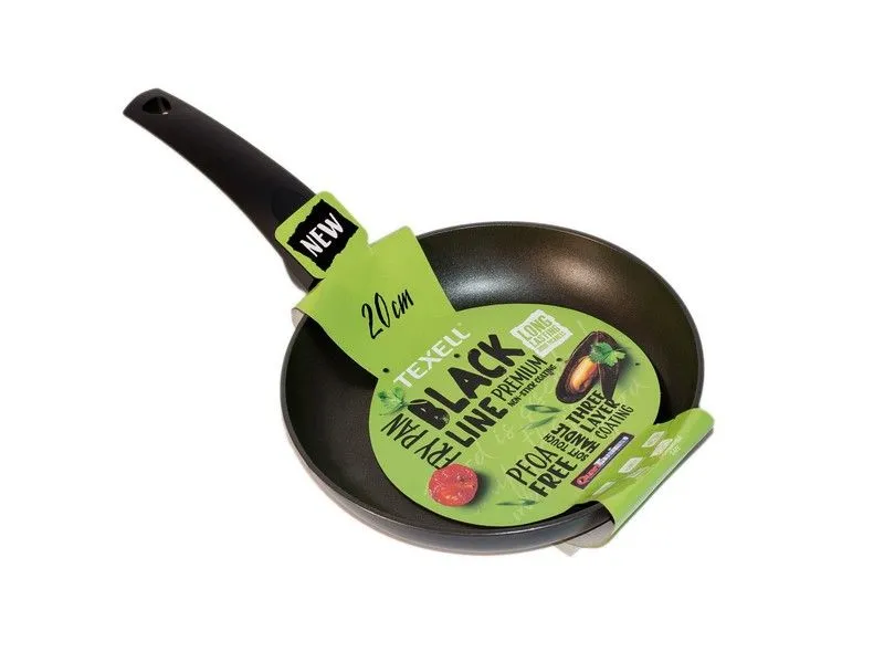 TEXELL Tiganj duboki Black line 20 cm