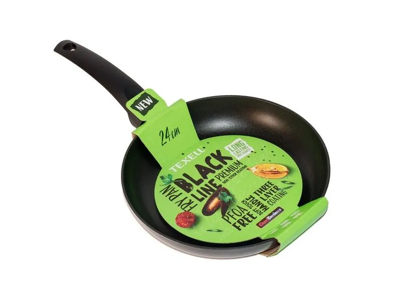 TEXELL Tiganj duboki Black line 24 cm