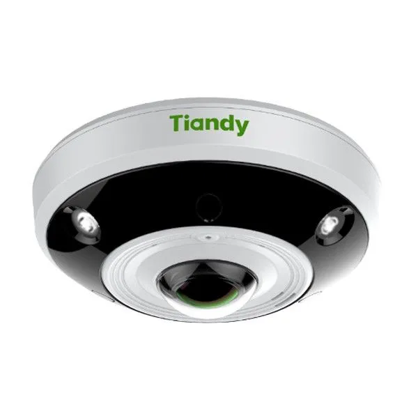 TIANDY TECHNOLOGIES Kamera IP fisheye, 12MP, DWDR, PoE, IR 15m
