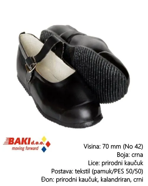 TIGAR Gumeni opanci Zemljoradnik, sa kaišem, br. 35 (10054)
