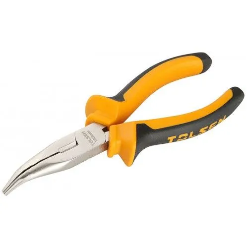 TOLSEN Klešta špicasta savijena 160mm