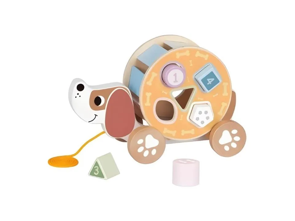 Tooky toy drvena kuca umetaljka tl003n