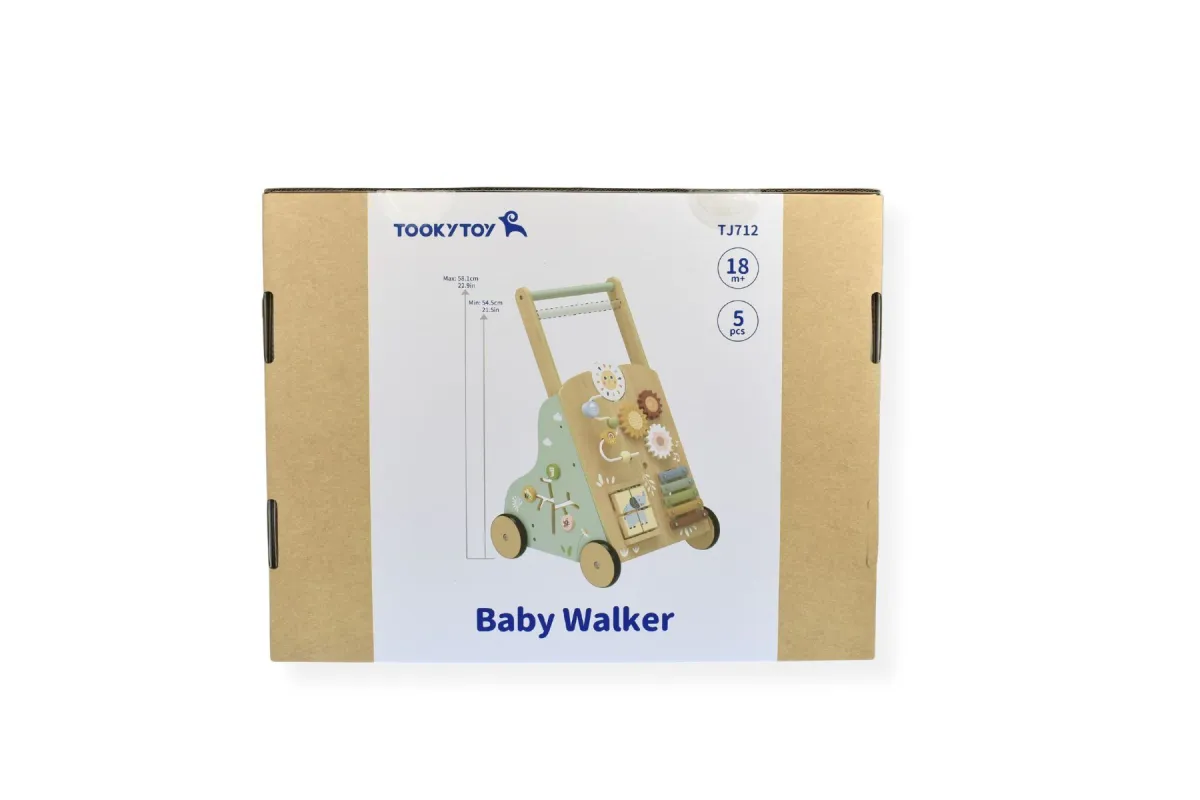 Tooky toy drvena multifunkcionalna šetalica tj712