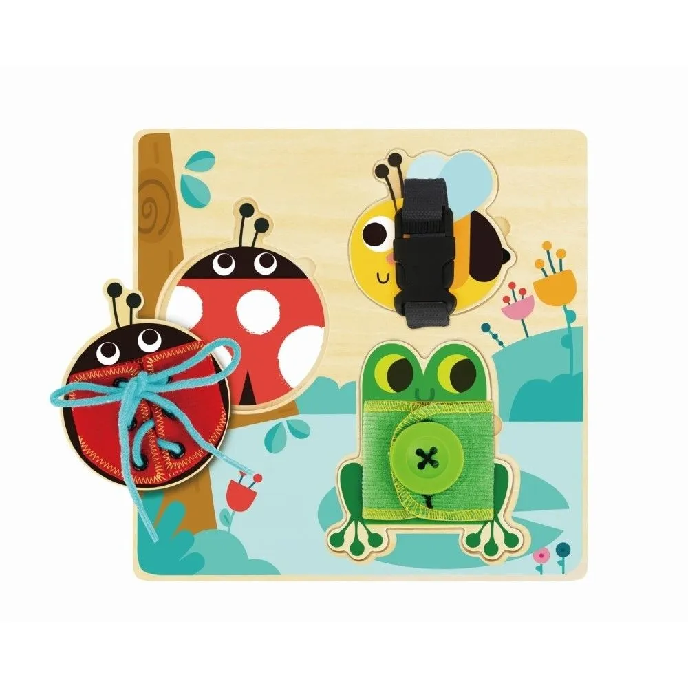 Tooky toy drvena tabla sa veštinama