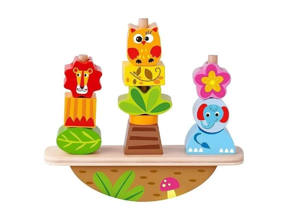 Tooky toy drveni balans sa životinjama ty278