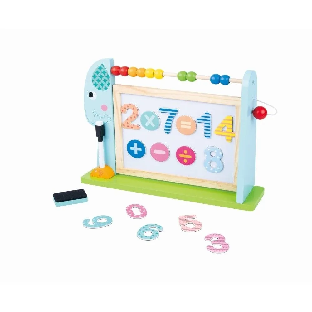 Tooky toy drveni slon tabla 087a