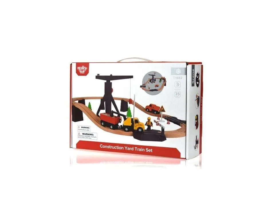 Tooky toy drveno gradilište set th682