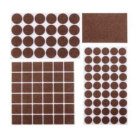 TOP TOOLS Samolepljivi filc braon