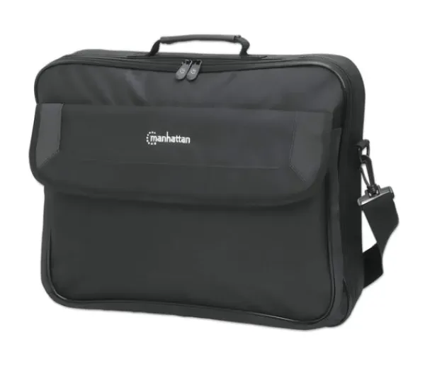 Torba za laptop 17.3 Manhattan Cambridge Clamshell 439992/ black