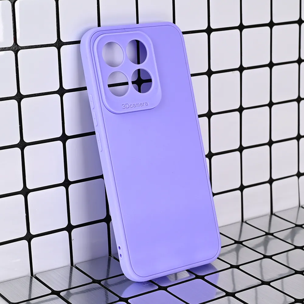 Torbica 3D Camera za Honor X8c ljubicasta