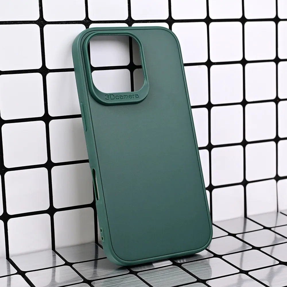 Torbica 3D Camera za iPhone 16 Pro 6.3 tamno zelena