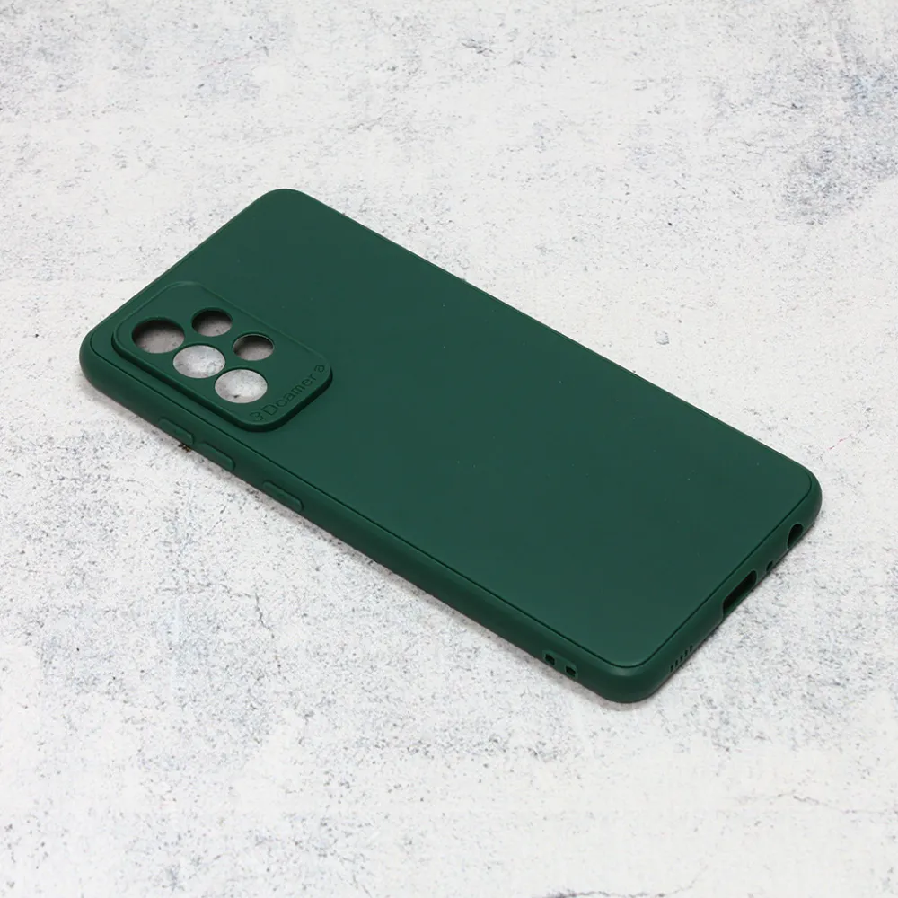 Torbica 3D Camera za Samsung A525F/A526B/A528B Galaxy A52 4G/A52 5G/A52s 5G tamno zelena