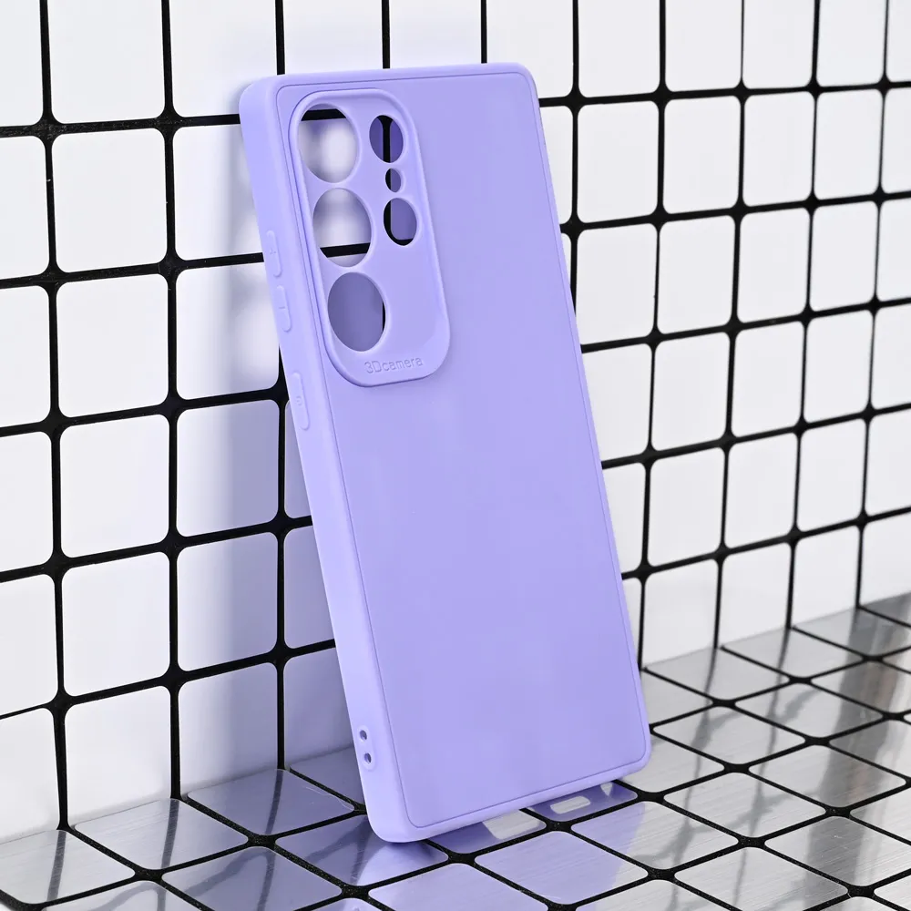 Torbica 3D Camera za Samsung S938B Galaxy S25 Ultra ljubicasta