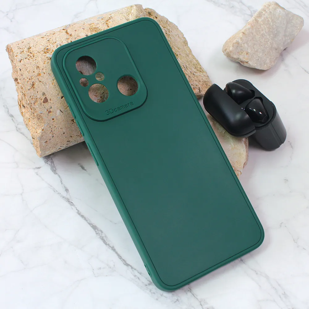 Torbica 3D Camera za Xiaomi Redmi 12C tamno zelena